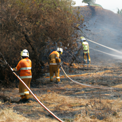 Limpieza por incendio Sant Fost de Campsentelles 