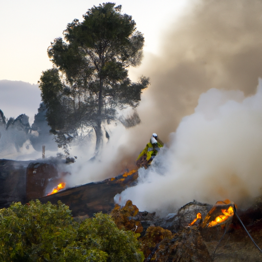 Limpieza por incendio Castellbisbal 