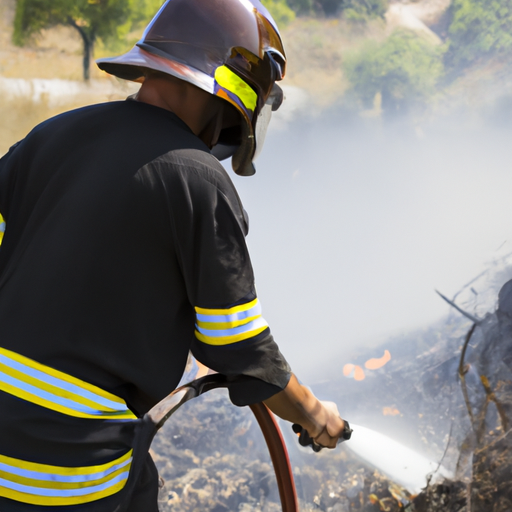 Limpieza por incendio Caldes de Montbui 