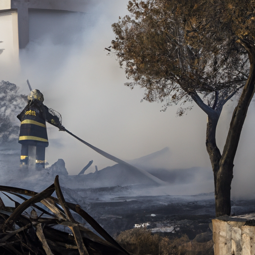 Limpieza por incendio Viladecavalls 