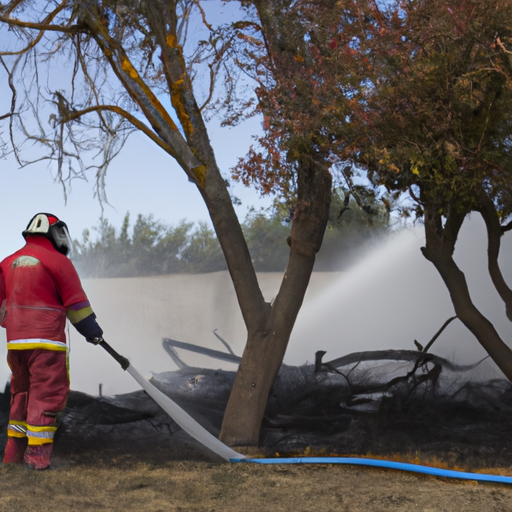 Limpieza por incendio Lliçà de Vall 