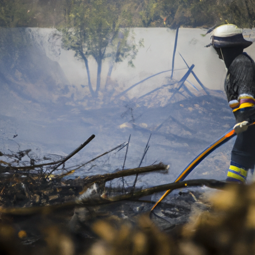 Limpieza por incendio Vilanova del Camí 