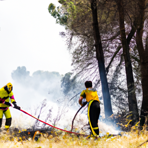 Limpieza por incendio Cabrils 