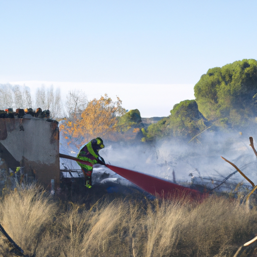 Limpieza por incendio Canovelles 