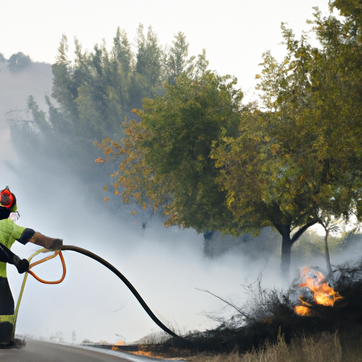 Limpieza por incendio Vilassar de Dalt 