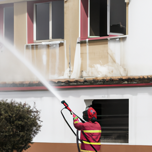 Limpieza por incendio El Prat de Llobregat 