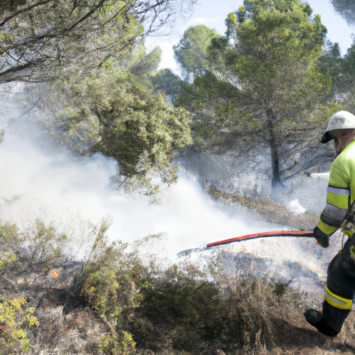 Limpieza por incendio Llinars del Vallès 