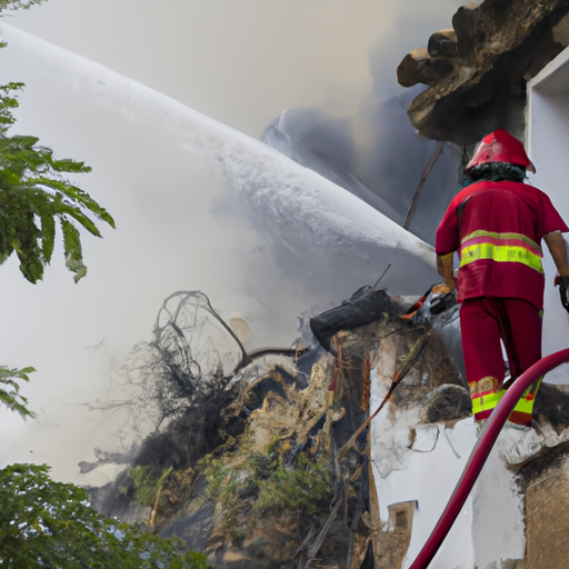 Limpieza por incendio Begues 