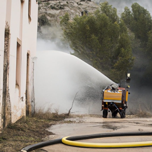 Limpieza por incendio La Garriga 