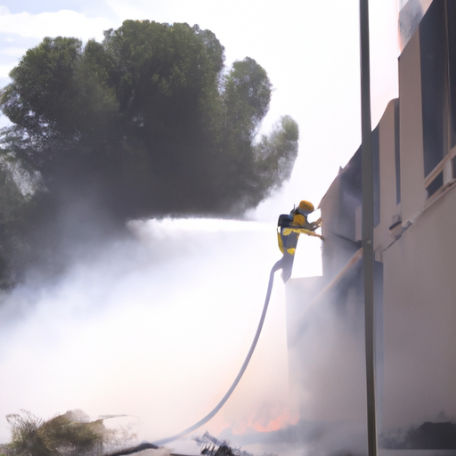 Limpieza por incendio Sant Vicenç de Castellet 
