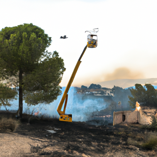 Limpieza por incendio L’Arboç 