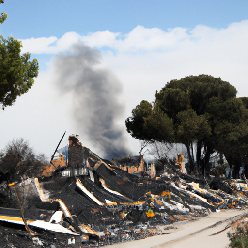 Limpieza por incendio Sant Carles de la Ràpita 