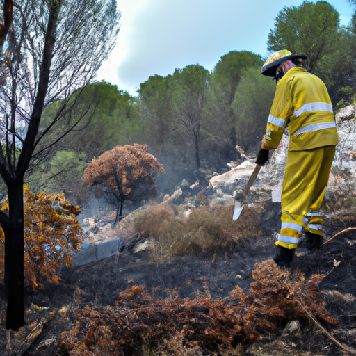 Limpieza por incendio Vila-seca 