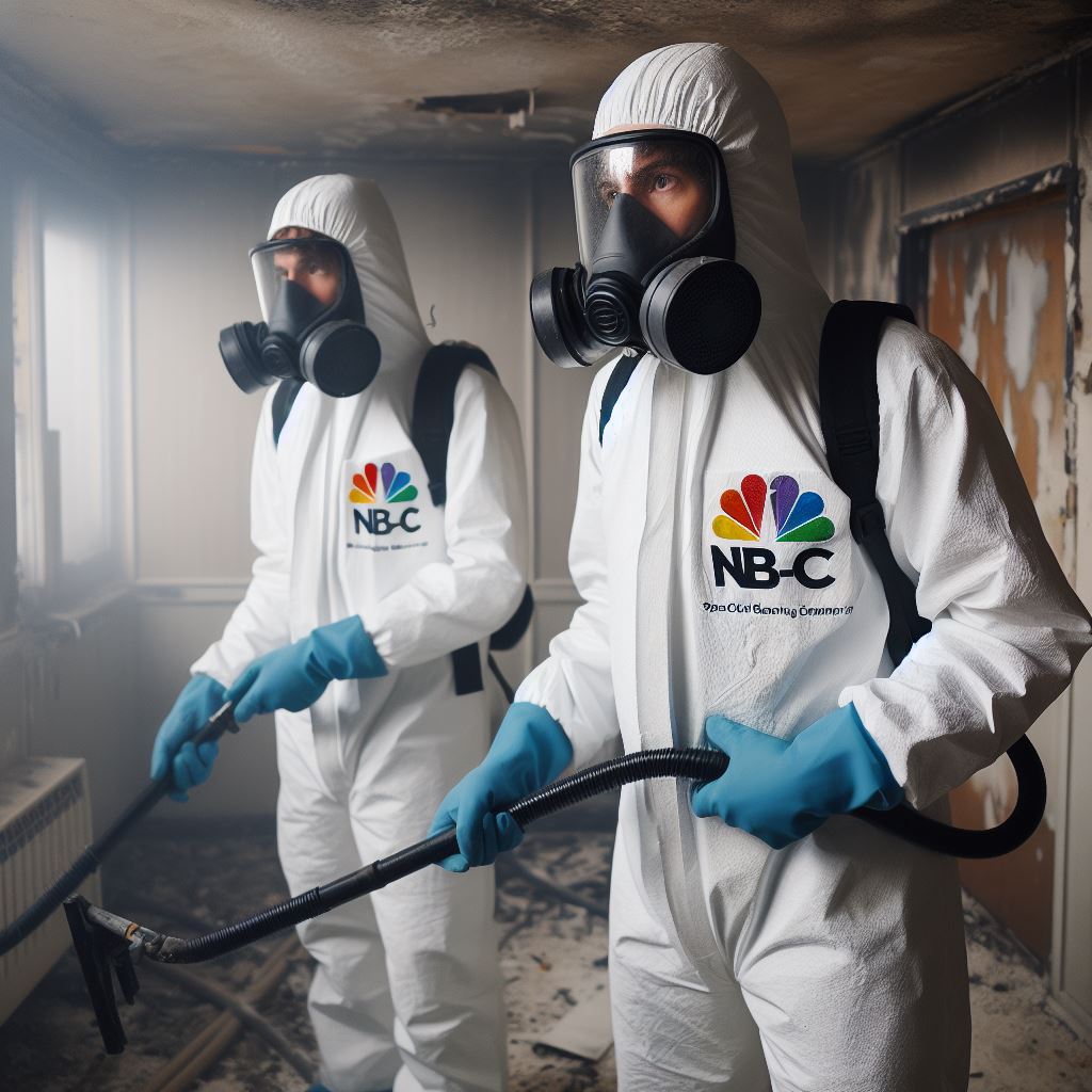 limpieza post incendio en barcelona